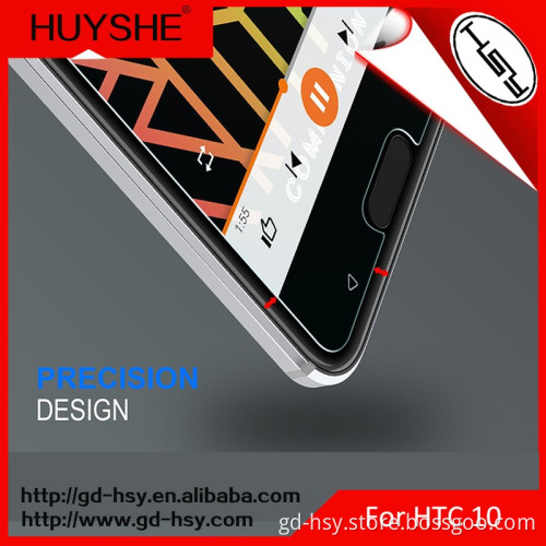 HUYSHE Wholesale Mobile Phones 3d Tempered Glass Screen Protector For HTC M10